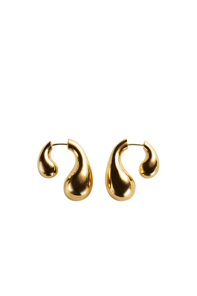 Drop Earrings, 18k Gold-Plated Sterling Silver